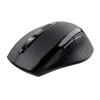 TRUST - SURA COMFORTABLE Mouse Wireless, 6 Pulsanti, Rotella di Scorrimento, 2 direzioni, risoluzione DPI 1200 - Nero
