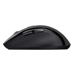 TRUST - SURA COMFORTABLE Mouse Wireless, 6 Pulsanti, Rotella di Scorrimento, 2 direzioni, risoluzione DPI 1200 - Nero