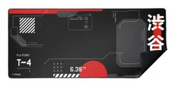 TRUST Tappetino Mouse Gaming XXL con Bordi Cuciti – Massima Stabilità e Comfort