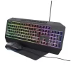 TRUST - Tastiera + Mouse GXT791 3-IN-1 BUNDLE IT, Connessione USB, 25 tasti anti-ghosting, 200 e 6400 DPI