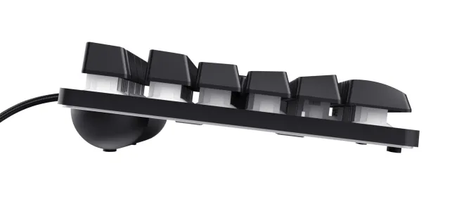 Trust Thado TKL – Tastiera sostenibile compatta LED multicolore