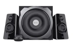 Trust Tytan 2.1 Subwoofer Speaker Set, Set di altoparlanti 2.1, 60W RMS - Nero