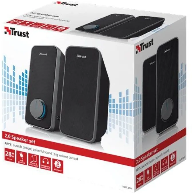Trust 20179 14W Nero altoparlante