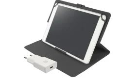 TUCANO - FACILE PLUS Cover per tablet, ebook e palmari, compatibilità universale - Nero