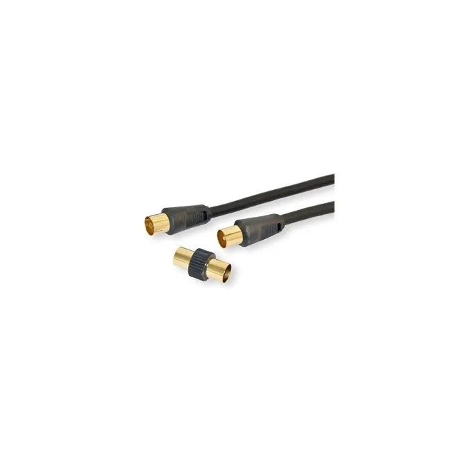 Videosuono 2m IEC/IEC cavo coassiale Nero
