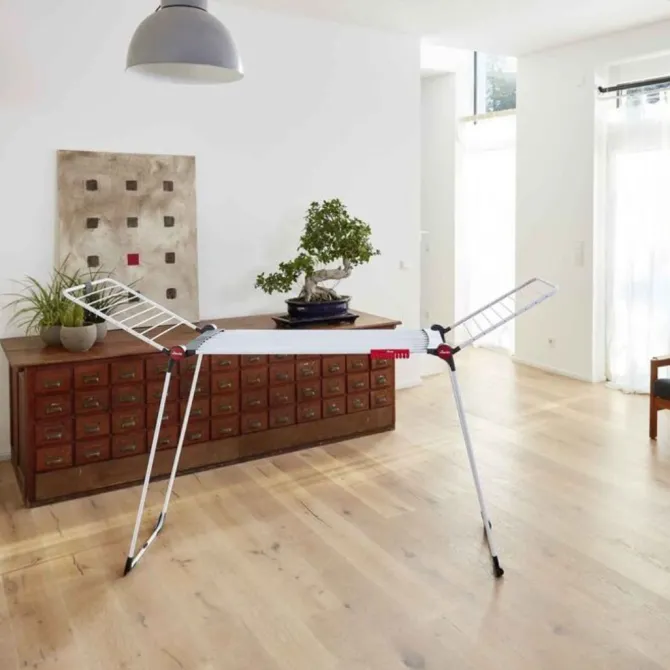 Vileda Infinity Flex Stendibiancheria Da Pavimento Bianco