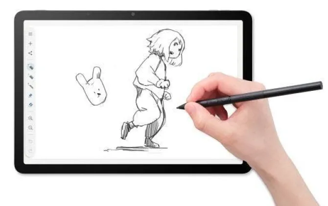 Wacom MovinkPad 11 Tavoletta Grafica, tablet Android 14 (11″) per giovani creativi, con Wacom Pro Pen 3, display nitido, vetro opaco, fotocamere fronte/retro e app creative preinstallate