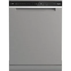 Whirlpool W8F HS61X, Lavastoviglie MaxiSpace 60cm, classe A, 15 coperti, 41dBA, Inox