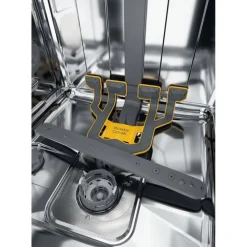 Whirlpool W8F HS61X, Lavastoviglie MaxiSpace 60cm, classe A, 15 coperti, 41dBA, Inox