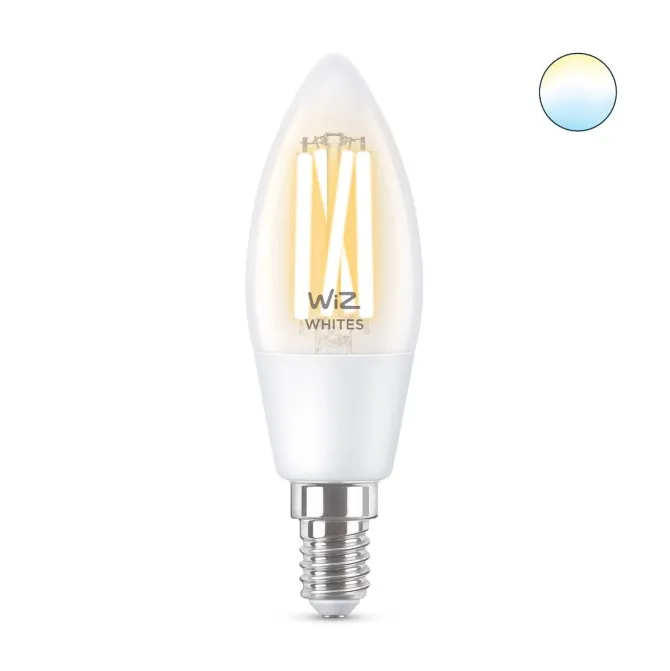 WiZ Filament chiaro C35 E14