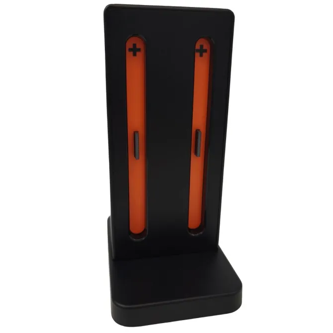 Xtreme 95775 Base di ricarica Joy-Con per Nintendo Switch 2, capienza 4 Joy-con - Nero/Rosso