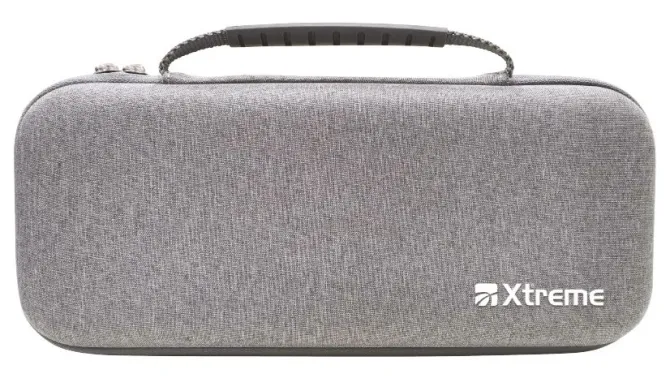 Xtreme - 97006 Custodia rigida per PS Portal, Sony EVA, interno effetto vellutato - Grigio
