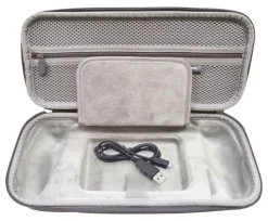 Xtreme - 97006 Custodia rigida per PS Portal, Sony EVA, interno effetto vellutato - Grigio