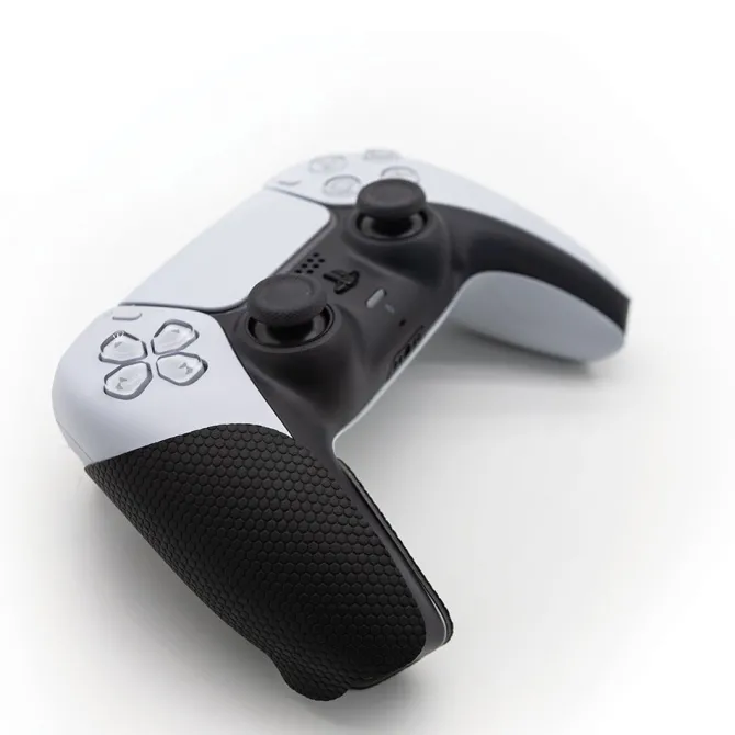 XTREME - KIT SENSIBILITY per DualSense, 2 stickers antiscivolo, 10 anelli in spugna, set trigger e thumb grips -nero