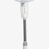 ZEPHIR - PBA42TLC Ventilatore a Piantana 45 Watt, 3 pale, 3 velocità, Base oscillante, Timer - Bianco