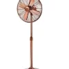ZEPHIR - PFV41BR - Ventilatore a Piantana, Bronzo, 50 Watt, 4 pale, 3 velocità , base oscillante, altezza regolabile max 140 cm - Metallo
