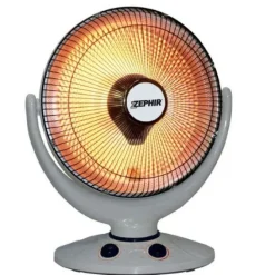 Zephir ZCRB36 Stufetta Elettrica x Interno Bianca 900 W Riscaldatore Ambiente Elettrico a Infrarossi