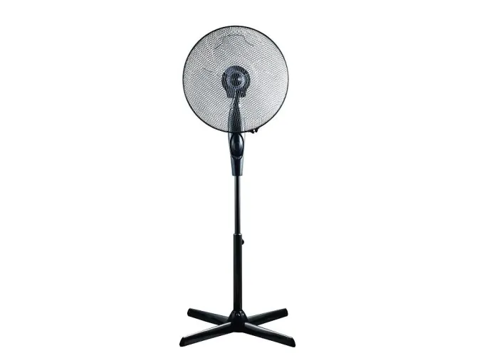 ZEPHIR - ZCR44LCD ventilatore a piantana con telecomando, Pala 40 cm, 3 velocità, Timer 8h, Display LCD